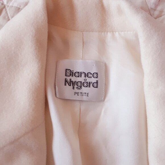 Vintage 90s Bianca Nygard Wool Cashmere Blazer - Picture 5 of 11